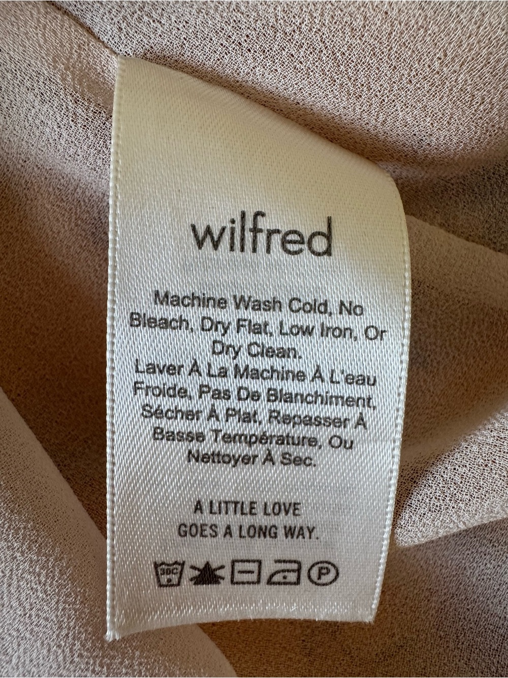 Aritzia Wilfred Talence Pleated Floral Garden Blouse - Picture 6 of 7